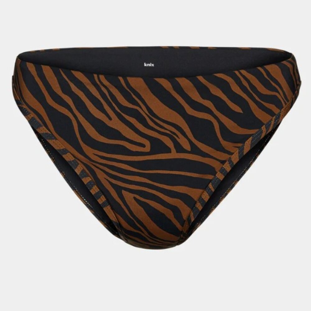 Knix Leakproof Bikini Swim Bottom - Feline Limited Edition